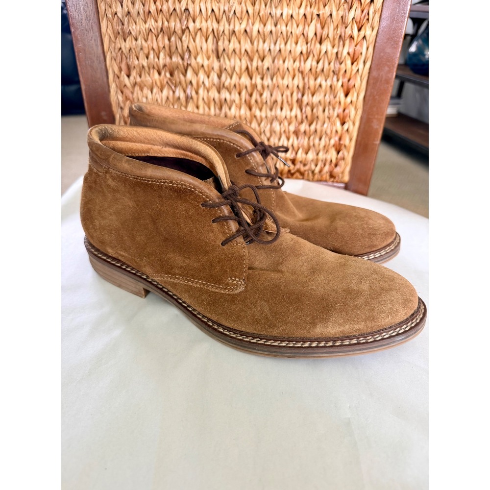 Alfani Gavin Brown Suede Chukka Ankle Boots Men's 10.5M 8046